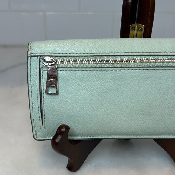 Coach Wallet Leather Cross Grain Slim Full Sized Multi compartment Wallet - Picture 5 of 16